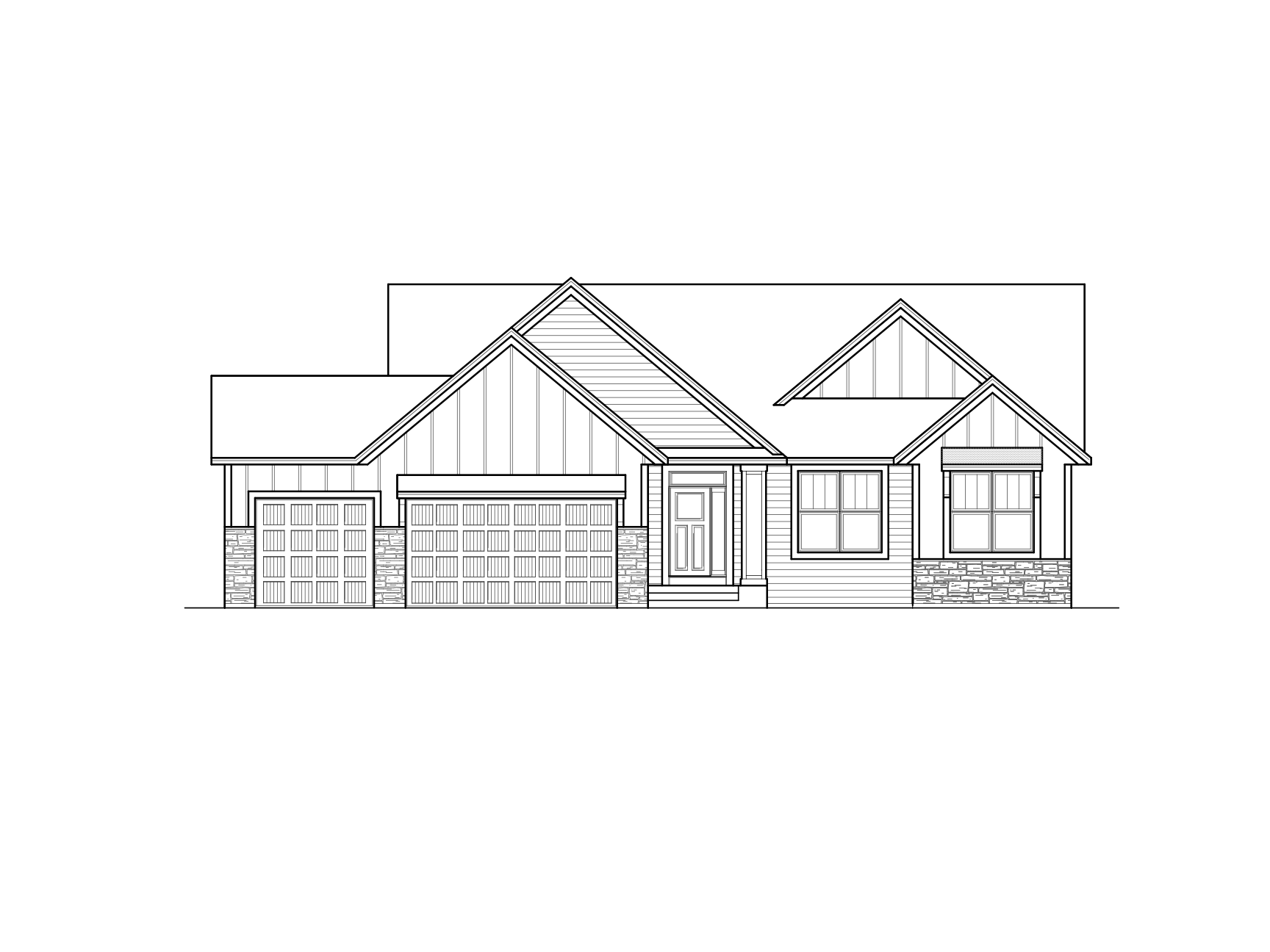 CASCADE BSMT ELEVATION